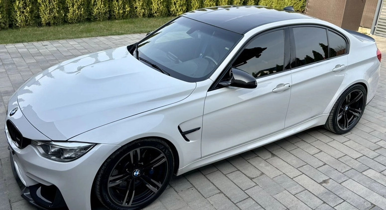 BMW M3 cena 169000 przebieg: 64500, rok produkcji 2016 z Chmielnik małe 781
